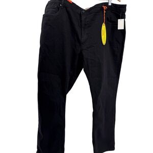 Huntington Beach BC Mens Black Skinny Stretch Denim Jeans 44x32 NWT HUXC7BLKPB